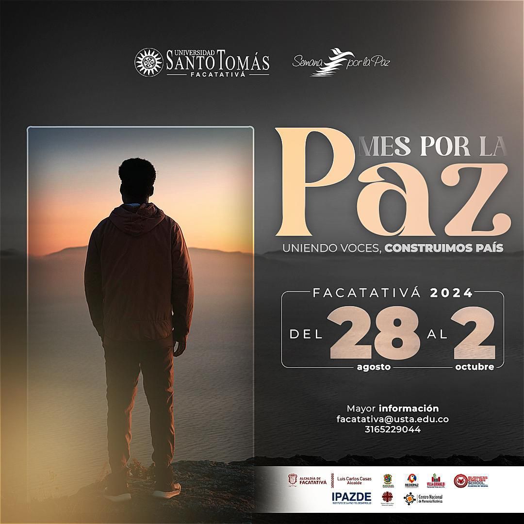 Se inauguró en Facatativá el Mes por la Paz 2024